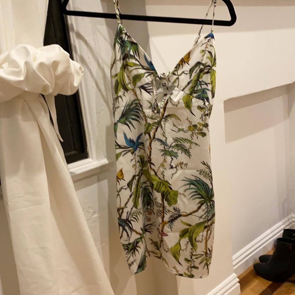 Floral Revolve dress with a super cute print